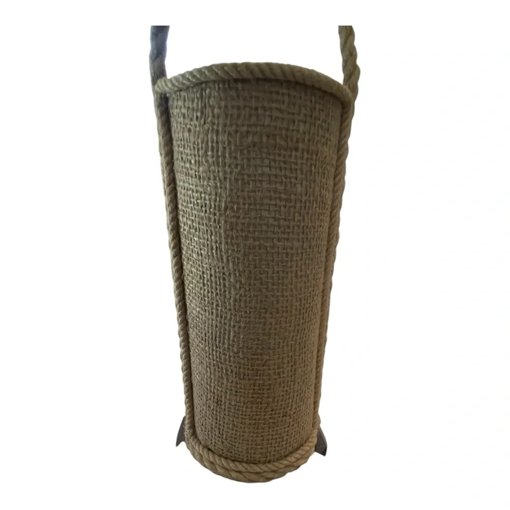 Hand Crafted Bottle Holder Bag ,bottle not included